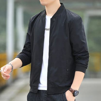 Minimal Bomber Jacket
