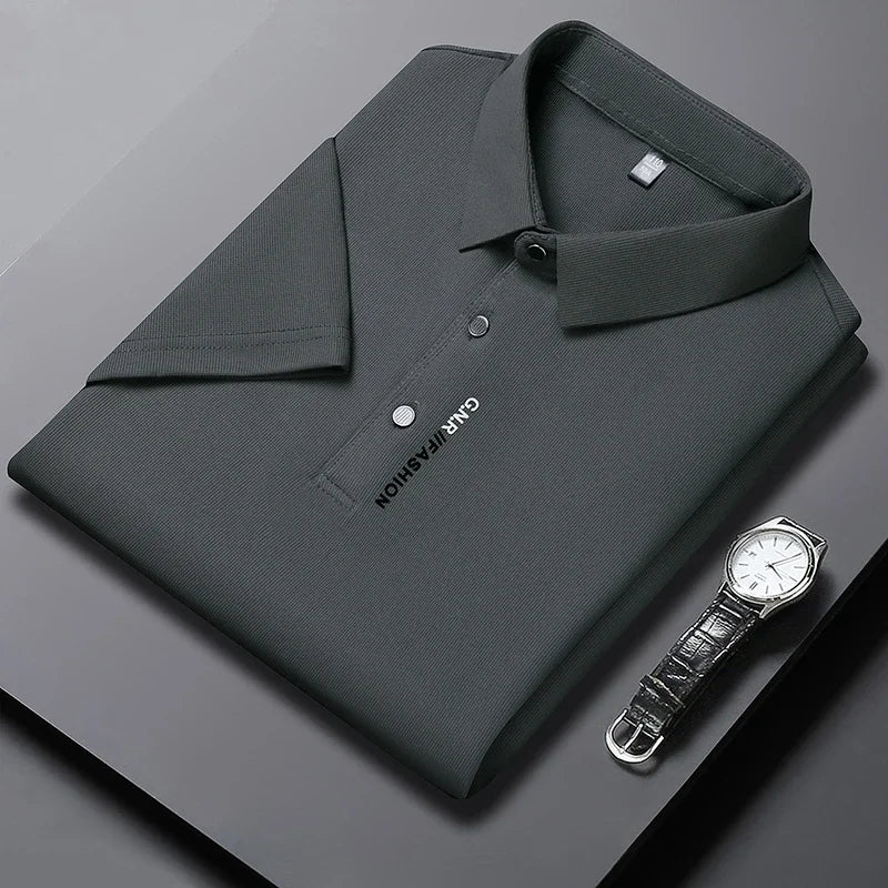 Minimal Cotton Polo Shirt
