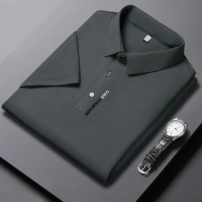 Minimal Cotton Polo Shirt