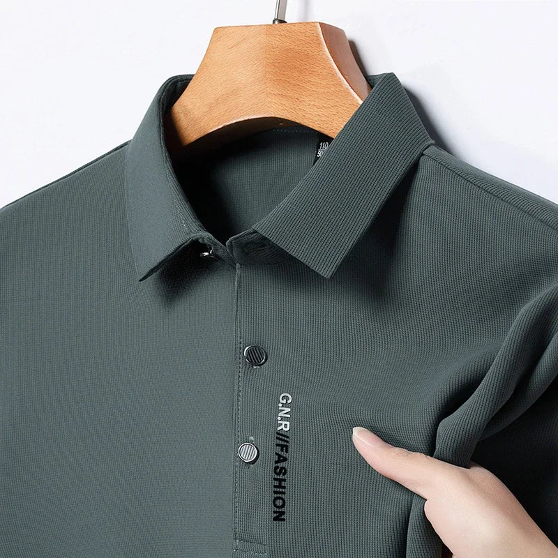 Minimal Cotton Polo Shirt