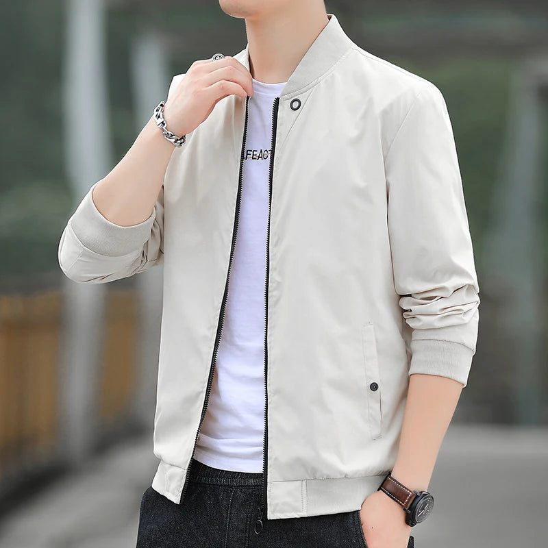 Minimal Bomber Jacket