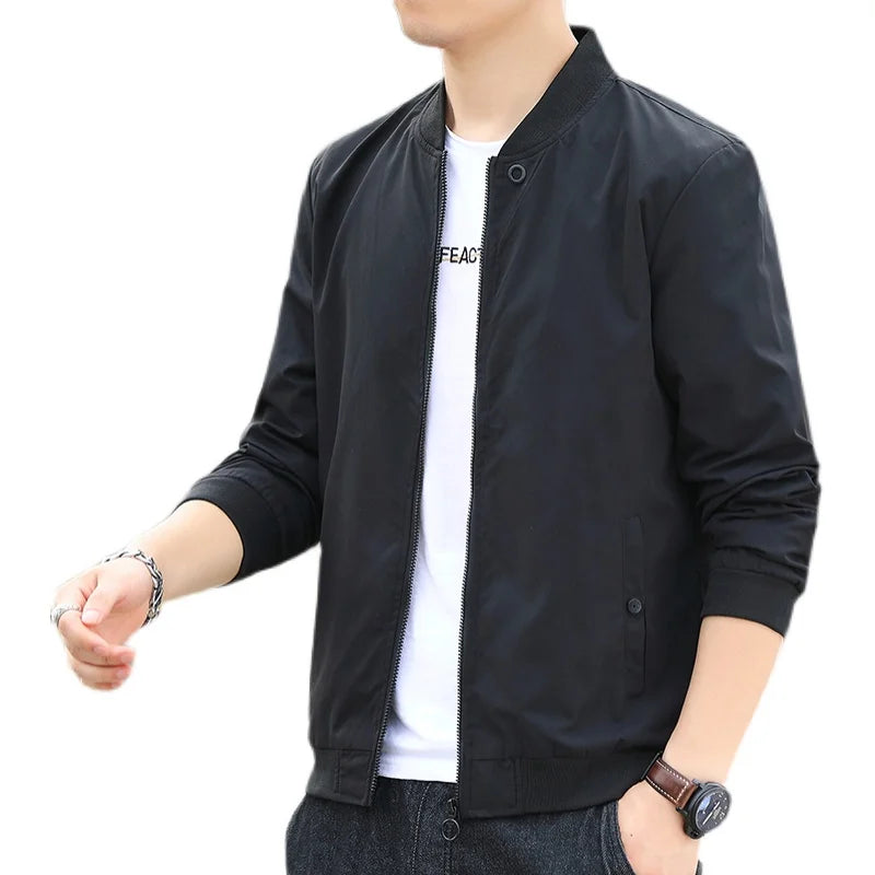 Minimal Bomber Jacket