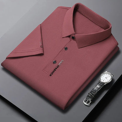 Minimal Cotton Polo Shirt