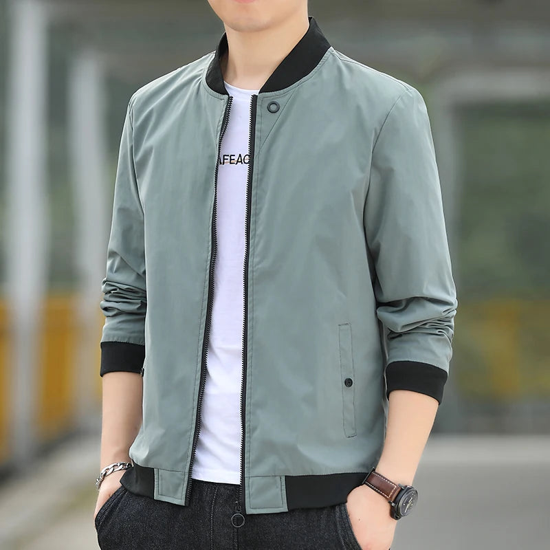 Minimal Bomber Jacket