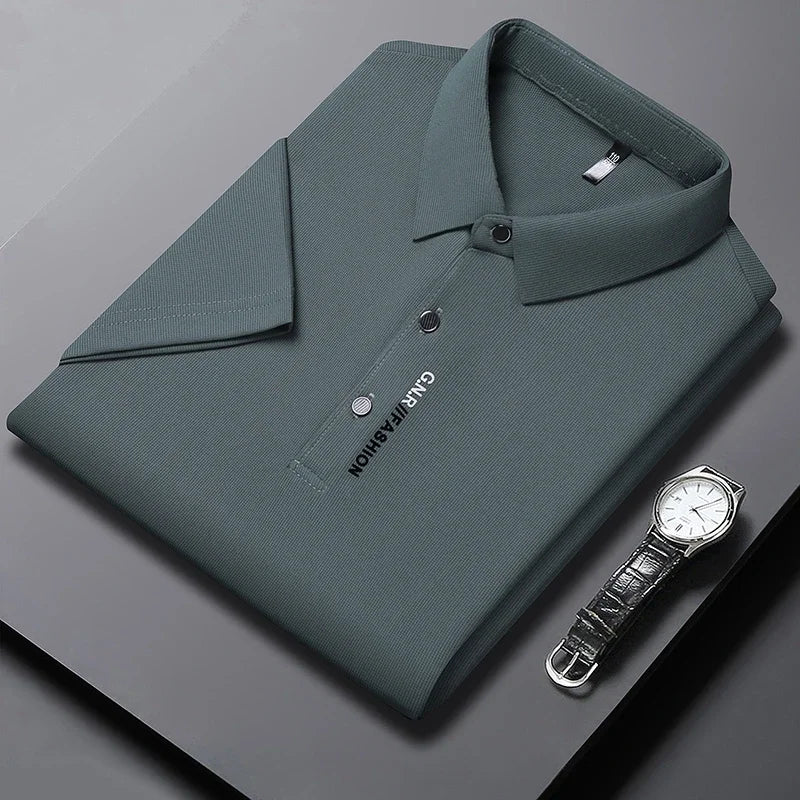 Minimal Cotton Polo Shirt