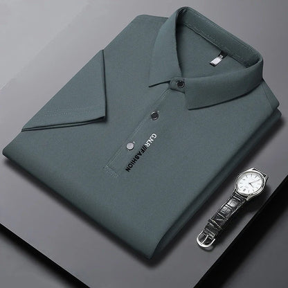 Minimal Cotton Polo Shirt