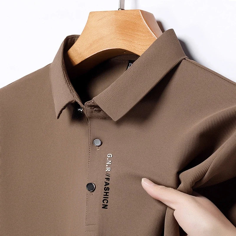 Minimal Cotton Polo Shirt