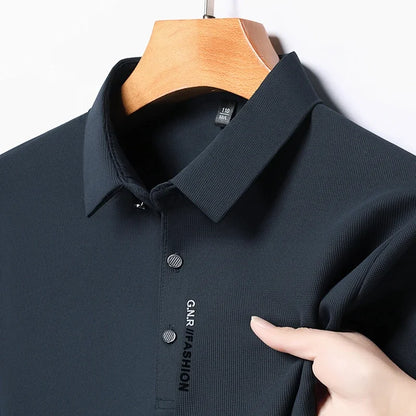 Minimal Cotton Polo Shirt