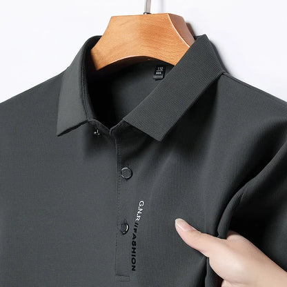 Minimal Cotton Polo Shirt